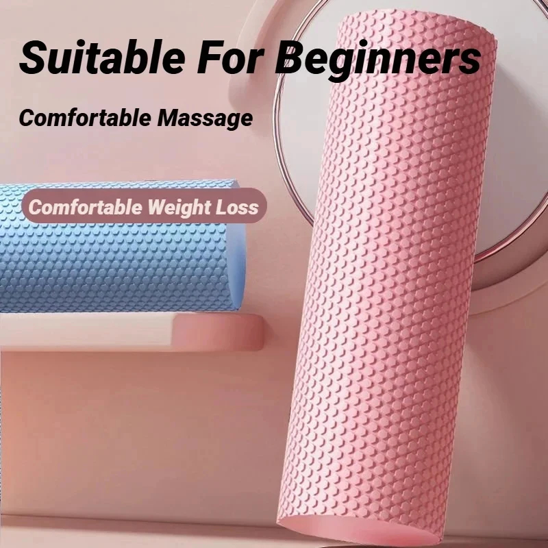 Pilates Yoga Bar - Hexagonal EVA Foam Yoga Roller, 10cm