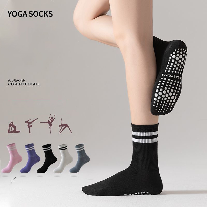 Pilates & Yoga With Harna - Dreamlikelin 1 Pair Women's Mid-Calf Yoga