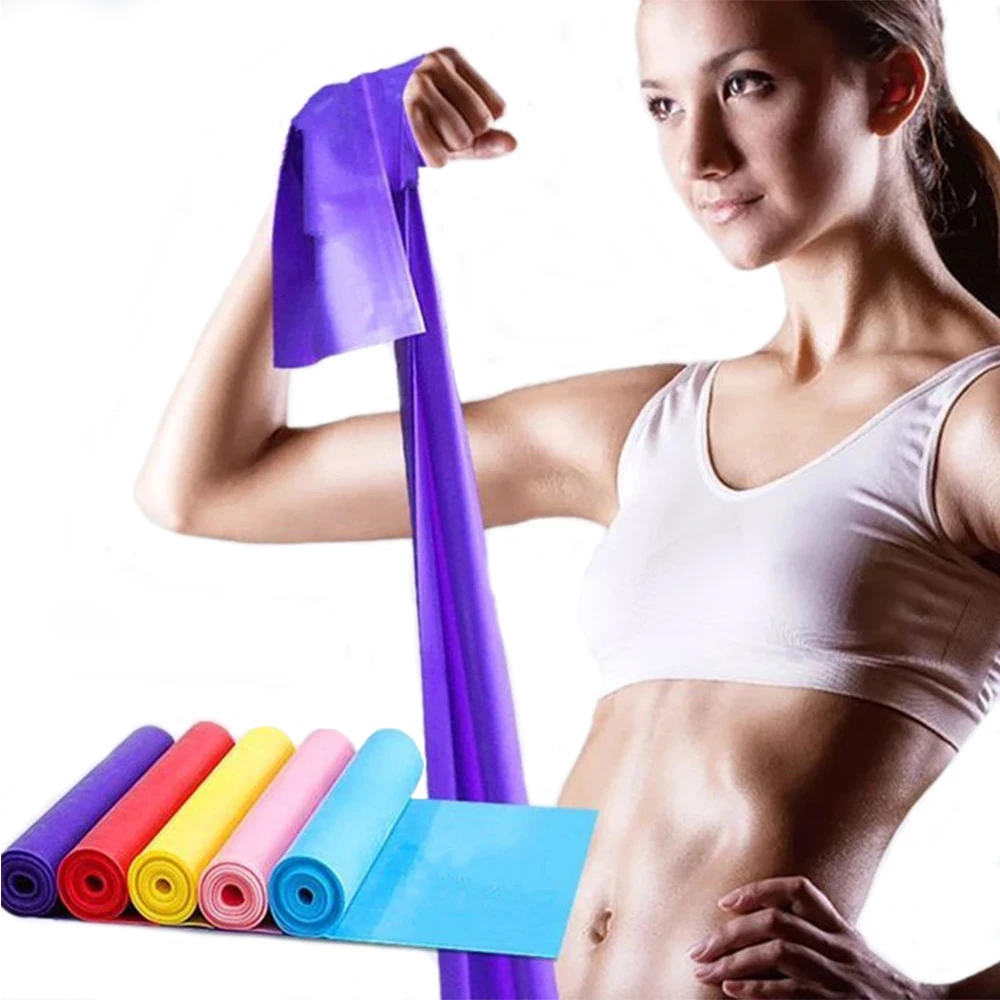 Pilates Yoga Bar - Yoga Elastic Bands Portable Pilates Hip