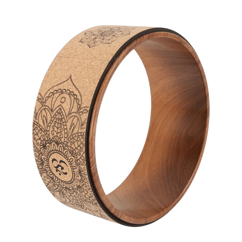 Cork Yoga Wheel For Yoga Poses - Yoga Wheel Dharma 评论和价格
