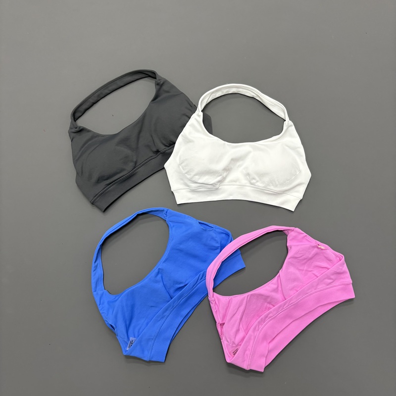 HISTELLO Seamless Halter Neck  - Pilates Yoga Wrap Top 评论和价格