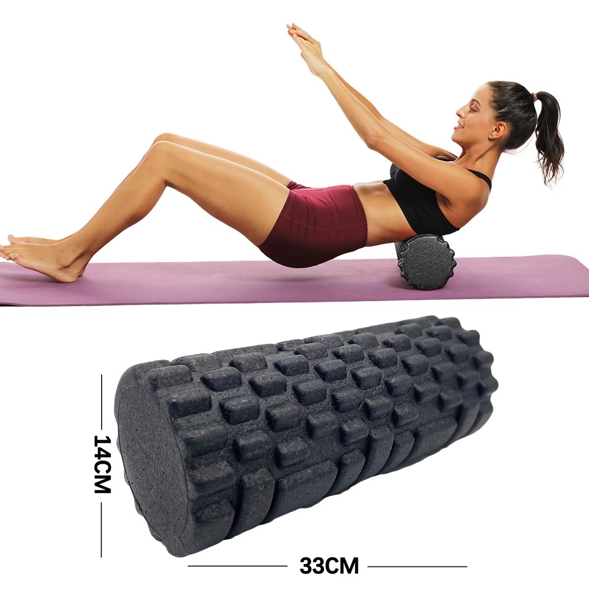 30/33cm Fitness Foam Roller Yo - Pilates Yoga Bar 评论和价格