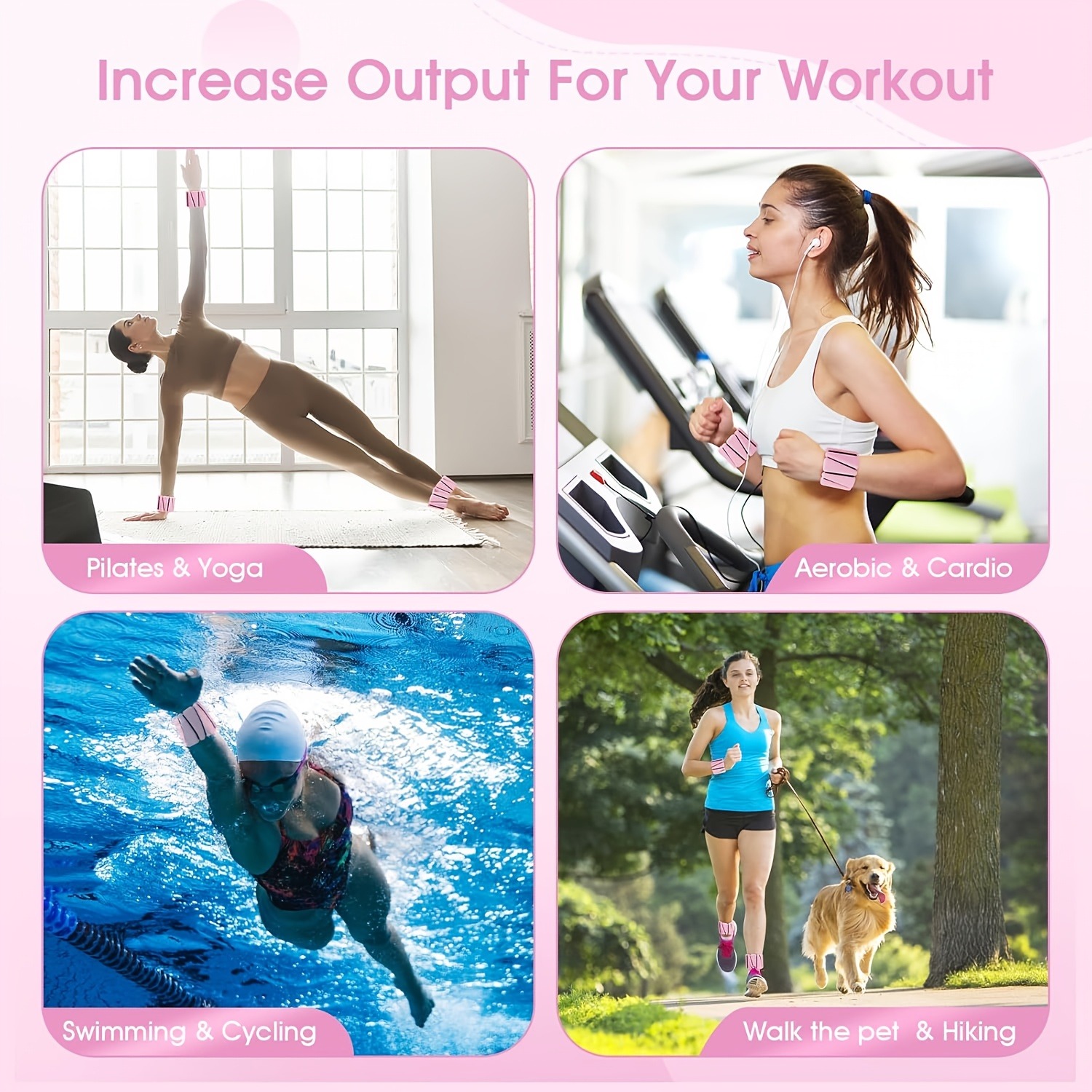 Adjustable ankle and wrist str - Pilates Ankle Strap 评论和价格