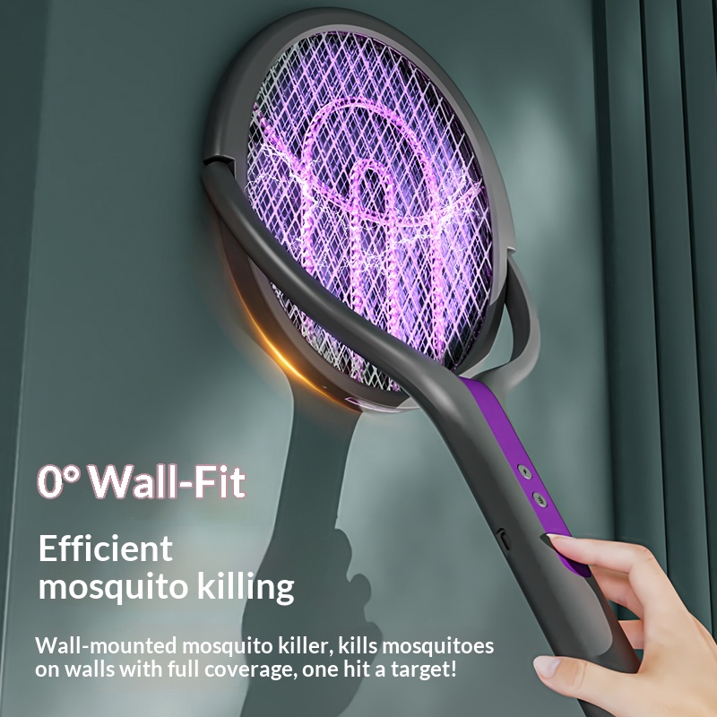 Rotating Head Bug Zapper Racke - Head Racket Boom 评论和价格