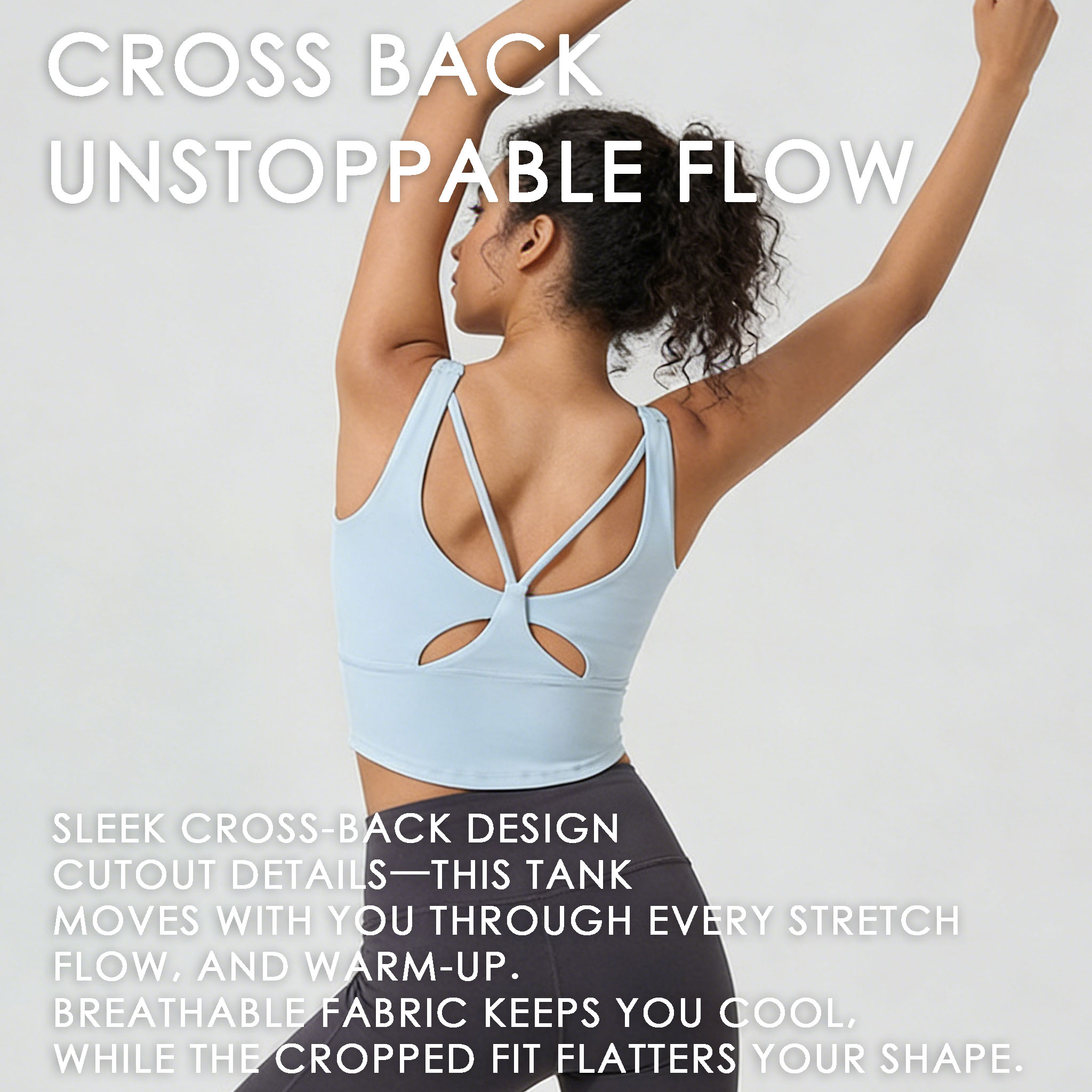 Women's Fixed Cup Yoga Sports  - Pilates Yoga Wrap Top 评论和价格