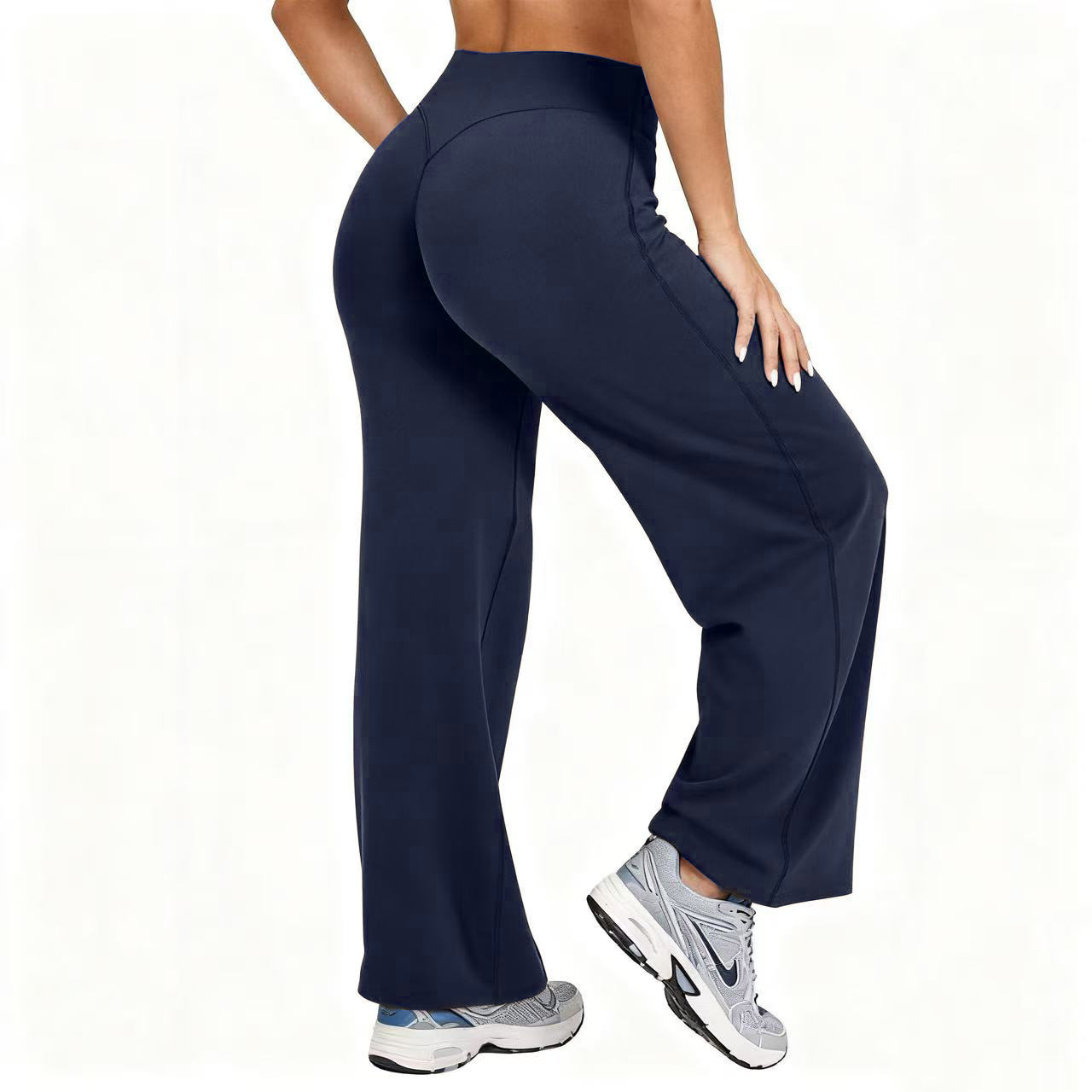 Women Plus Size Yoga Wide-leg  - Pilates & Yoga With Harna 评论和价格