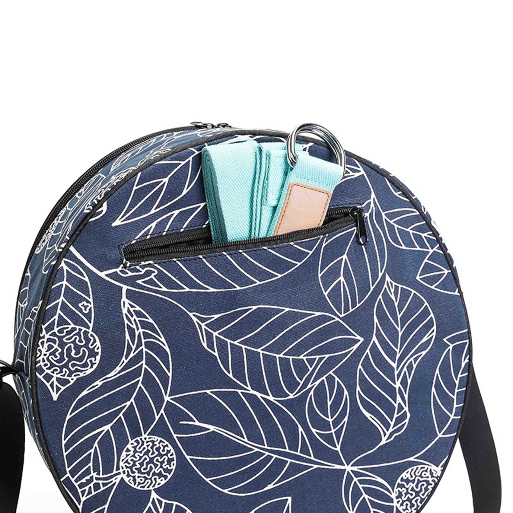 AEF6-2Pcs 33X14cm Canvas Yoga  - Yoga Wheel Dharma 评论和价格
