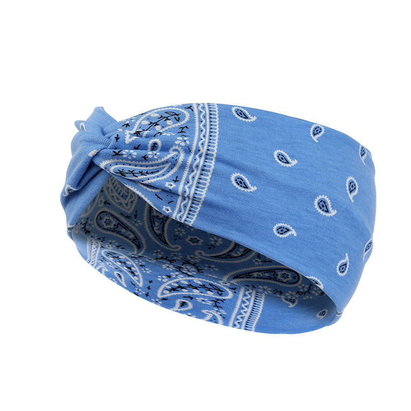 Paisley Cashew flowers hair ba - Pilates Yoga Bar 评论和价格
