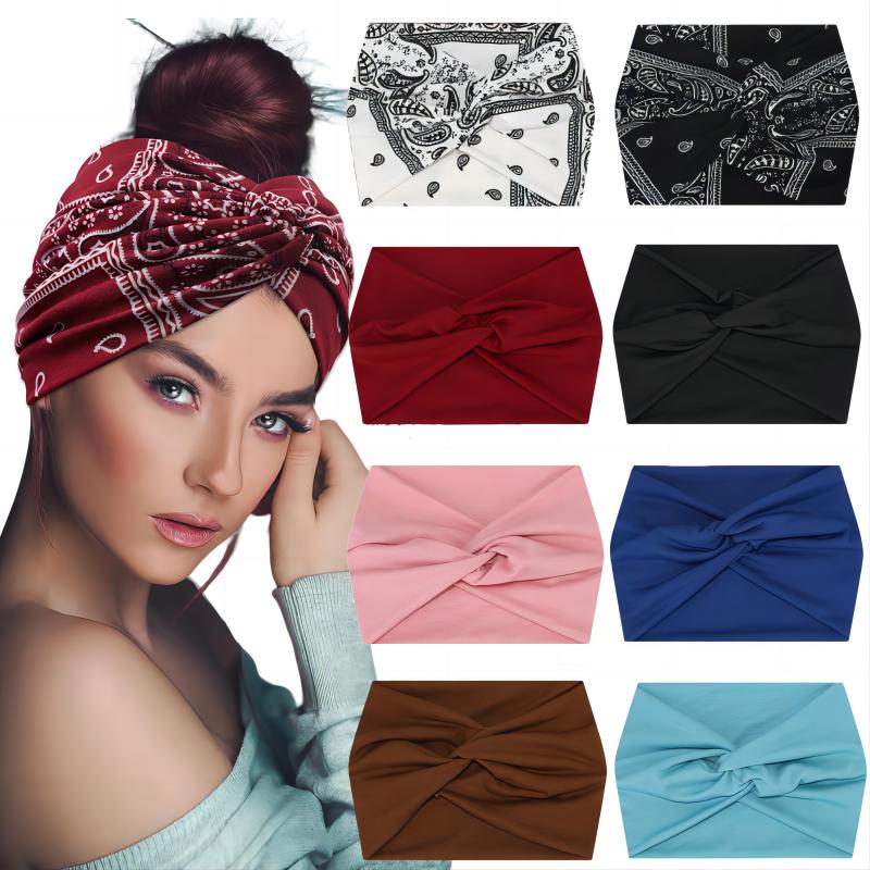 Wide Elastic Headband Hairband - Pilates Yoga Bar 评论和价格