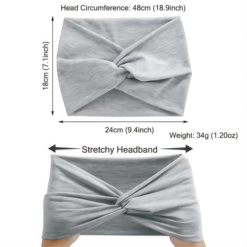 Wide Elastic Headband Hairband - Pilates Yoga Bar 评论和价格