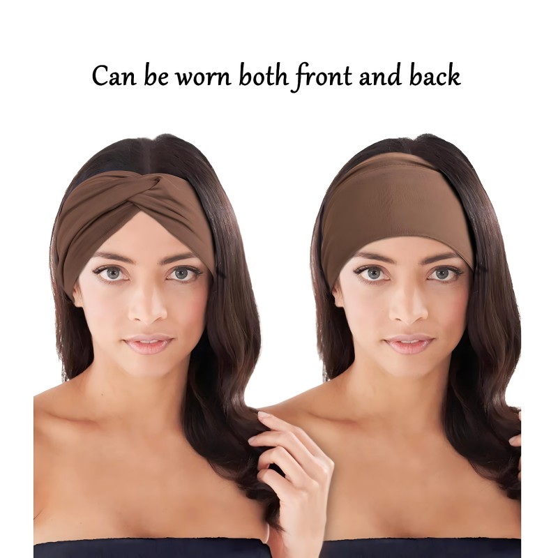 Wide Elastic Headband Hairband - Pilates Yoga Bar 评论和价格