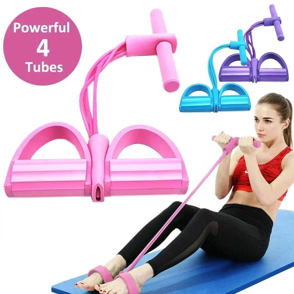 4/6 Level Resistance Band Elas - Pilates Yoga Bar 评论和价格